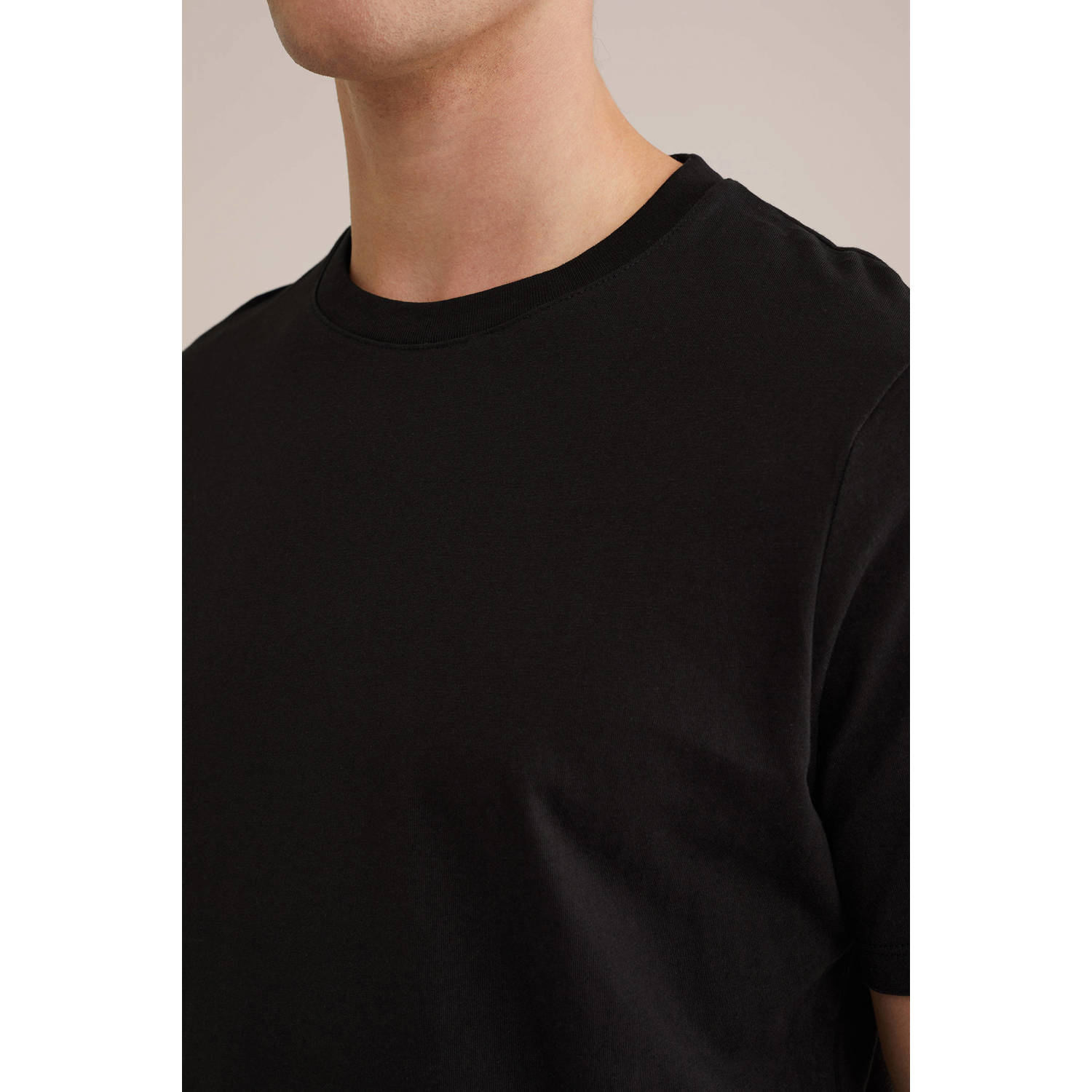 WE Fashion T-shirt zwart