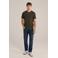 WE Fashion T-shirt donkergroen