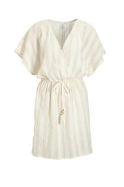 thumbnail: BEACHWAVE strandtuniek met lurex ecru