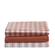 thumbnail: NOUS Living theedoek terra (70x50 cm) (set van 3)