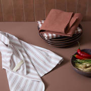 thumbnail: NOUS Living theedoek terra (70x50 cm) (set van 3)