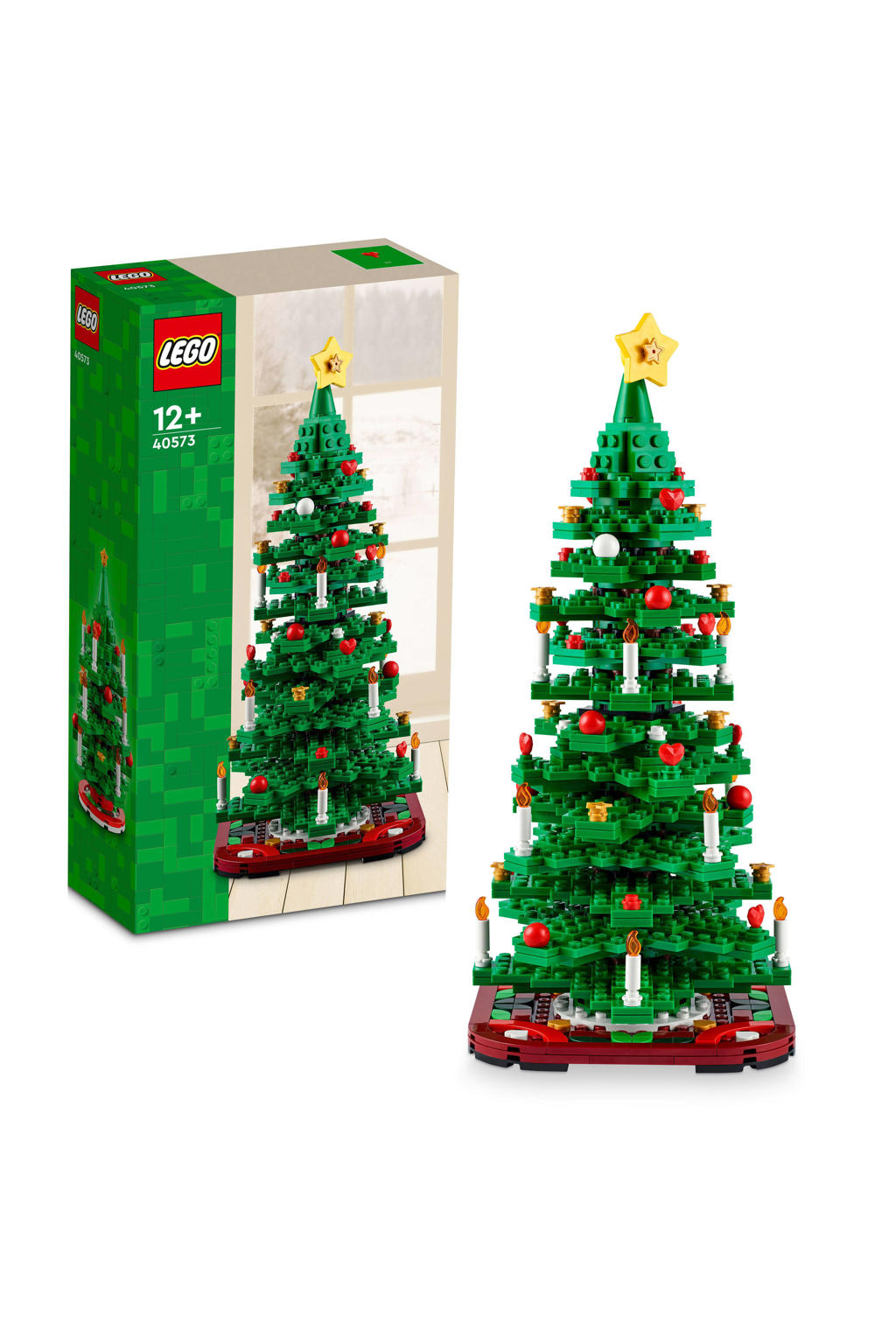LEGO Kerstboom Speelgoed voor Kinderen, Kerstdecoratie om Te Verzamelen 40573
