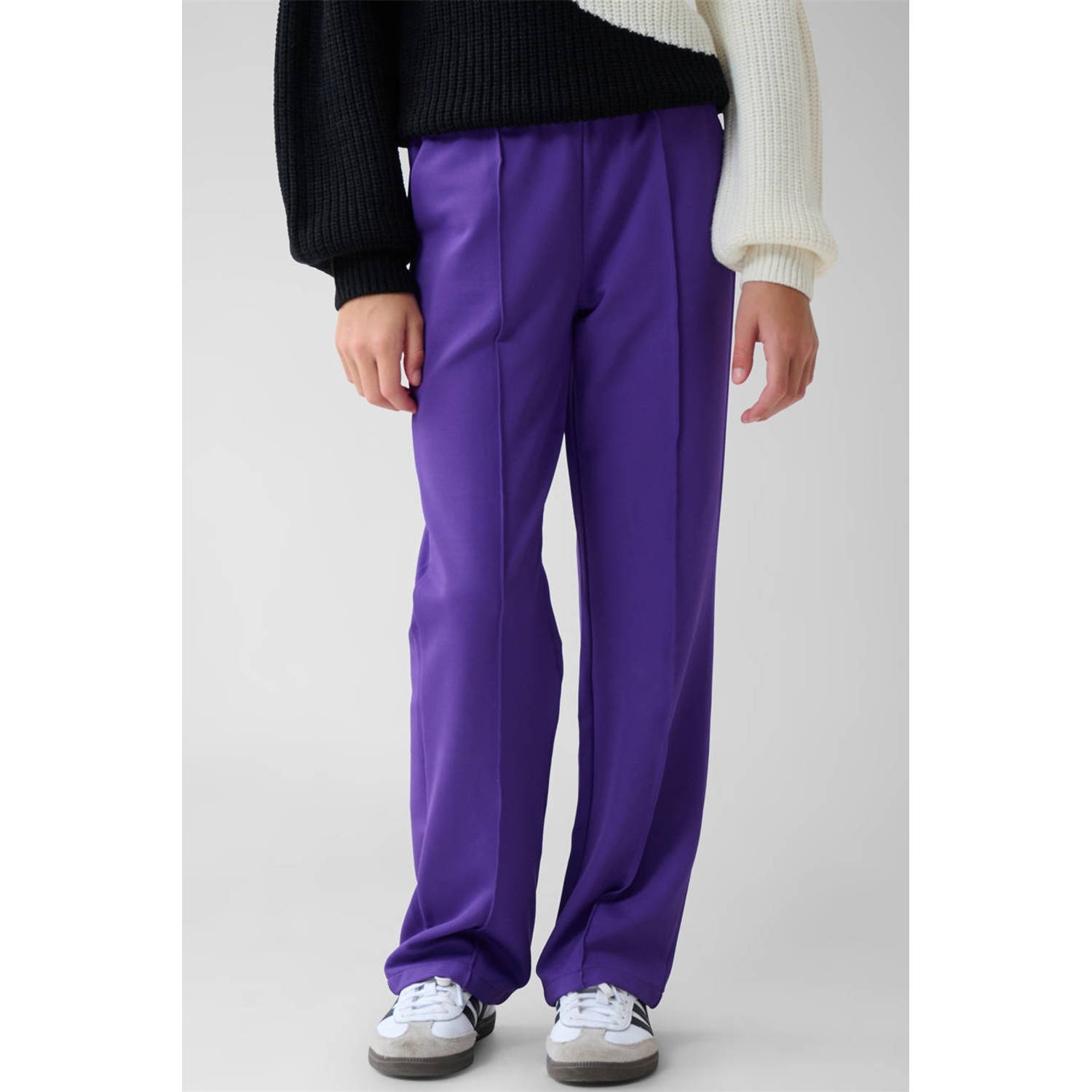 Shoeby wide leg broek paars
