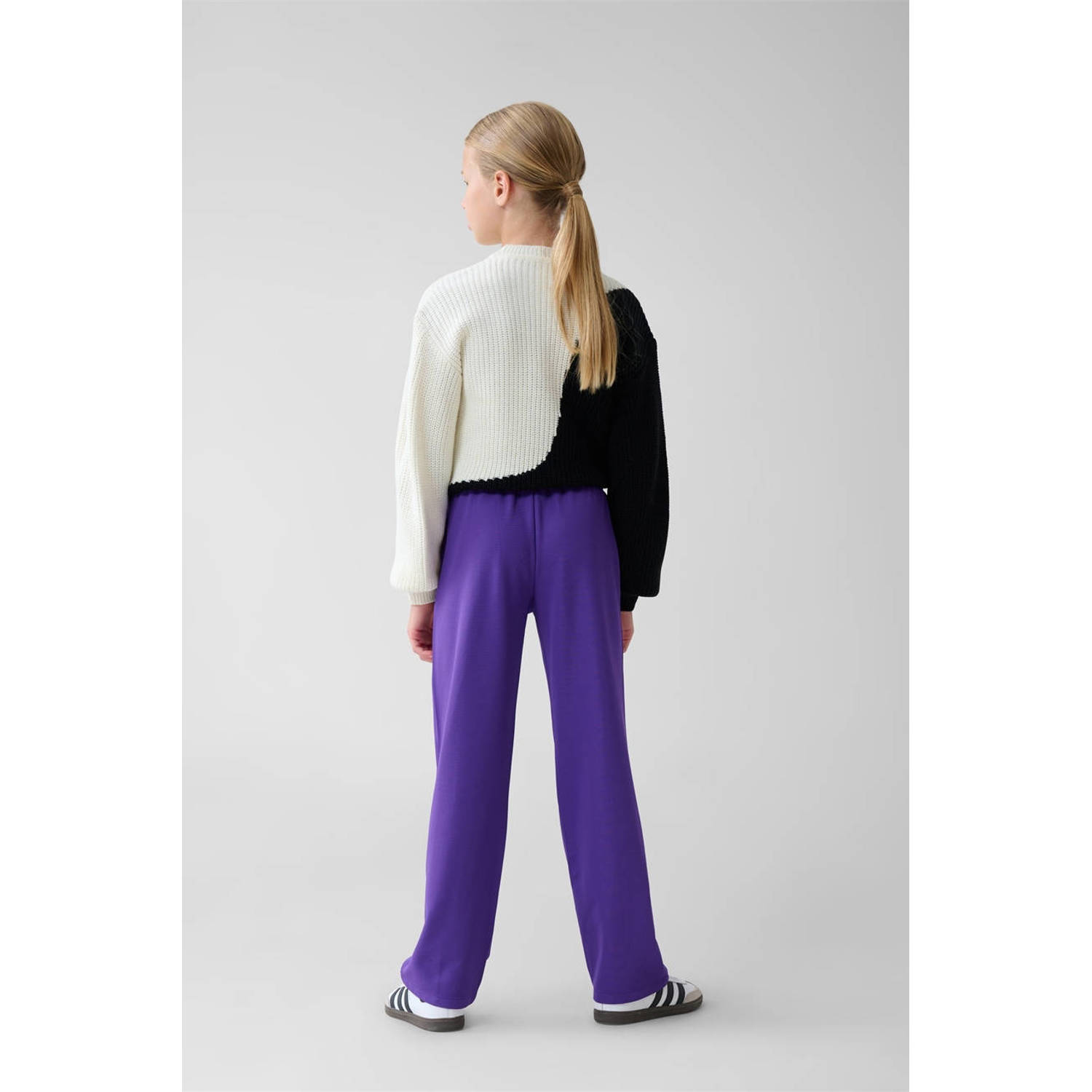 Shoeby wide leg broek paars