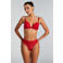 Hunkemöller voorgevormde T-shirt-bh met beugel Plunge rood