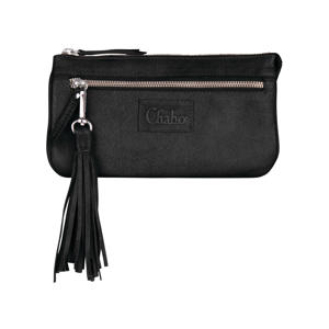 leren crossbody tas Billy zwart