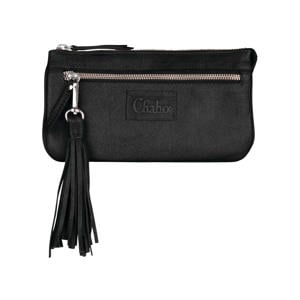 leren crossbody tas Billy zwart