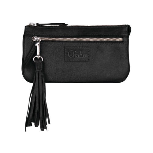 Chabo Bags leren crossbody tas Billy zwart afbeelding