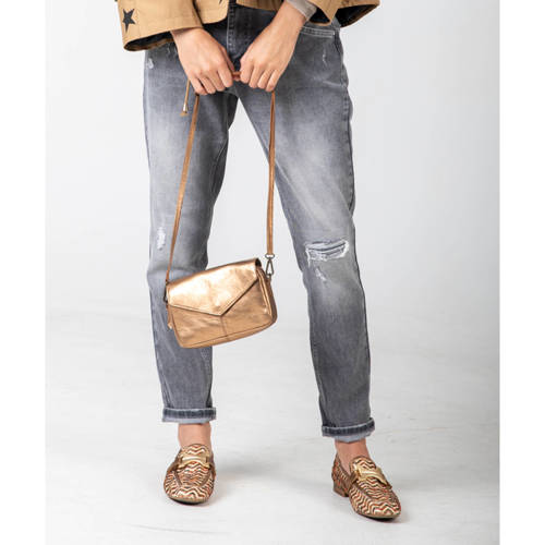 Chabo Bags leren crossbody tas Rio Romy koper afbeelding