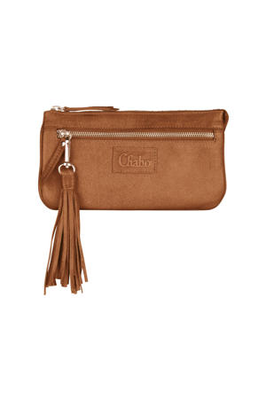 leren crossbody tas Billy camel