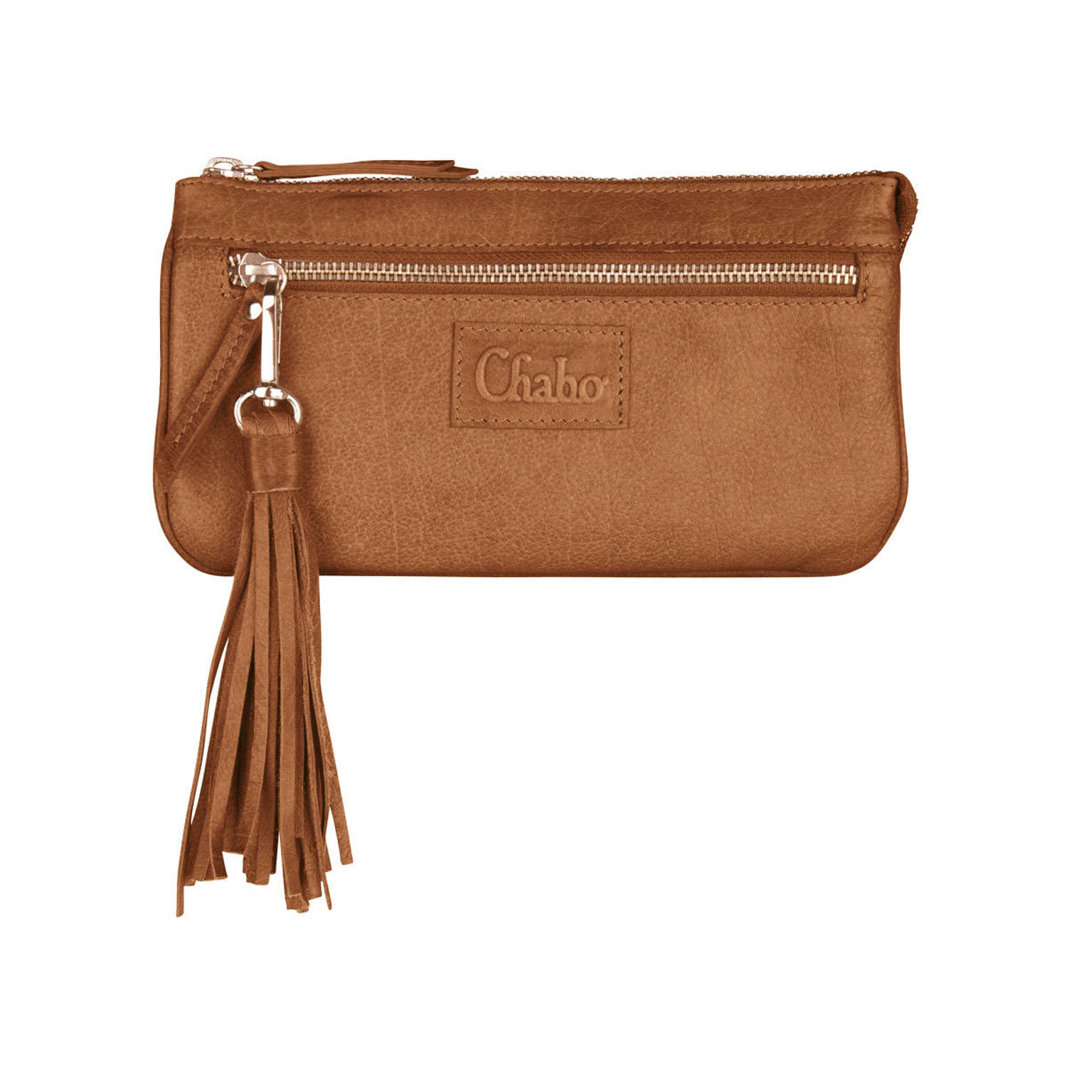Chabo Bags leren crossbody tas Billy camel