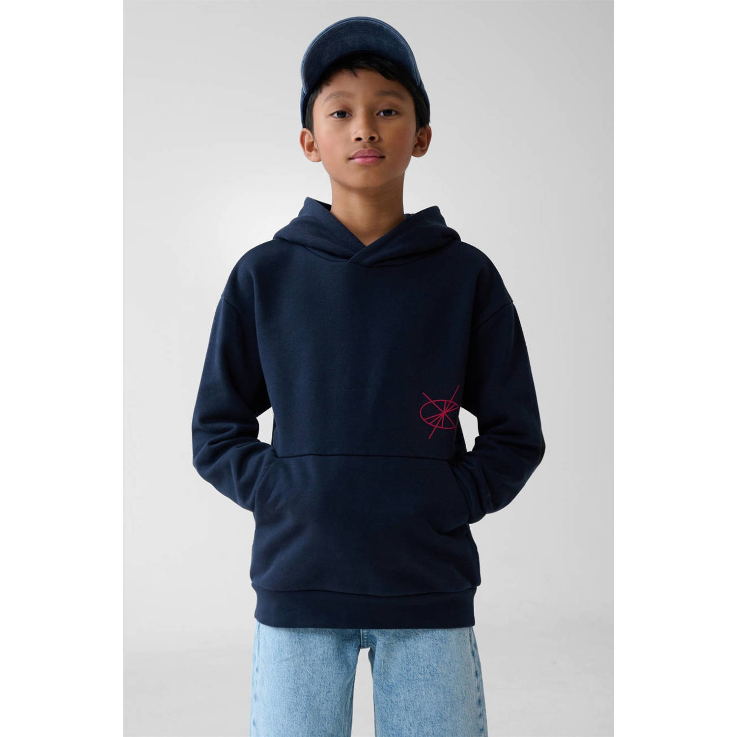 Shoeby hoodie donkerblauw