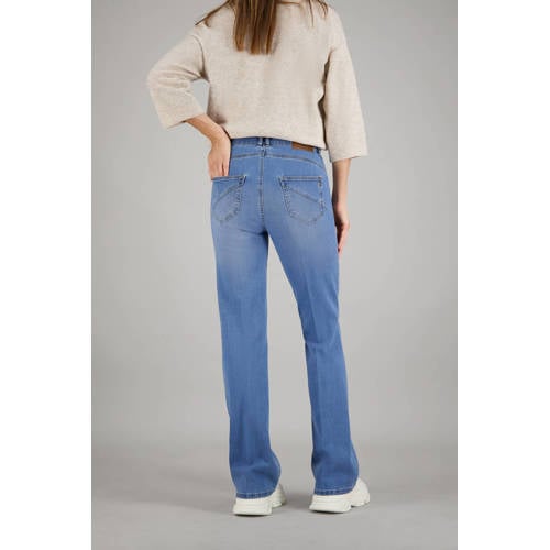 gardeur bootcut jeans medium blue denim afbeelding