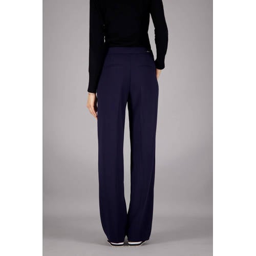 gardeur wide leg broek marine afbeelding