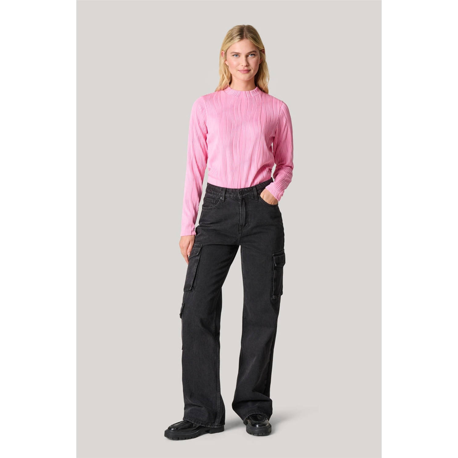 Shoeby top roze