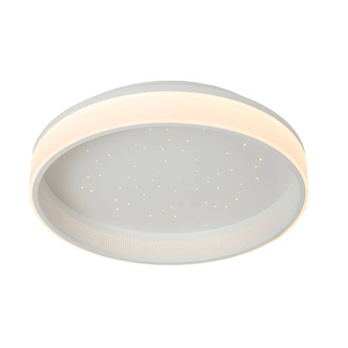 Lucide ESTREJA - Plafonnière - Ø 40 cm - LED Dimb. - 2500K/3000K - Wit afbeelding