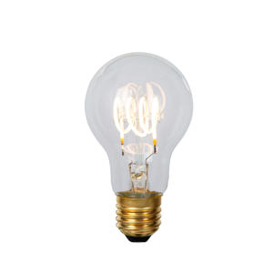 A60 - Filament lamp - Ø 6 cm - LED Dimb. - E27 - 1x4,9W 2700K - Transpar