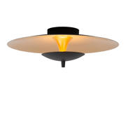 thumbnail: Lucide VULCAN - Plafonnière - Ø 35 cm - LED Dimb. - 1x9W 3000K - Zwart