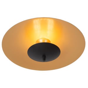 VULCAN - Plafonnière - Ø 35 cm - LED Dimb. - 1x9W 3000K - Zwart