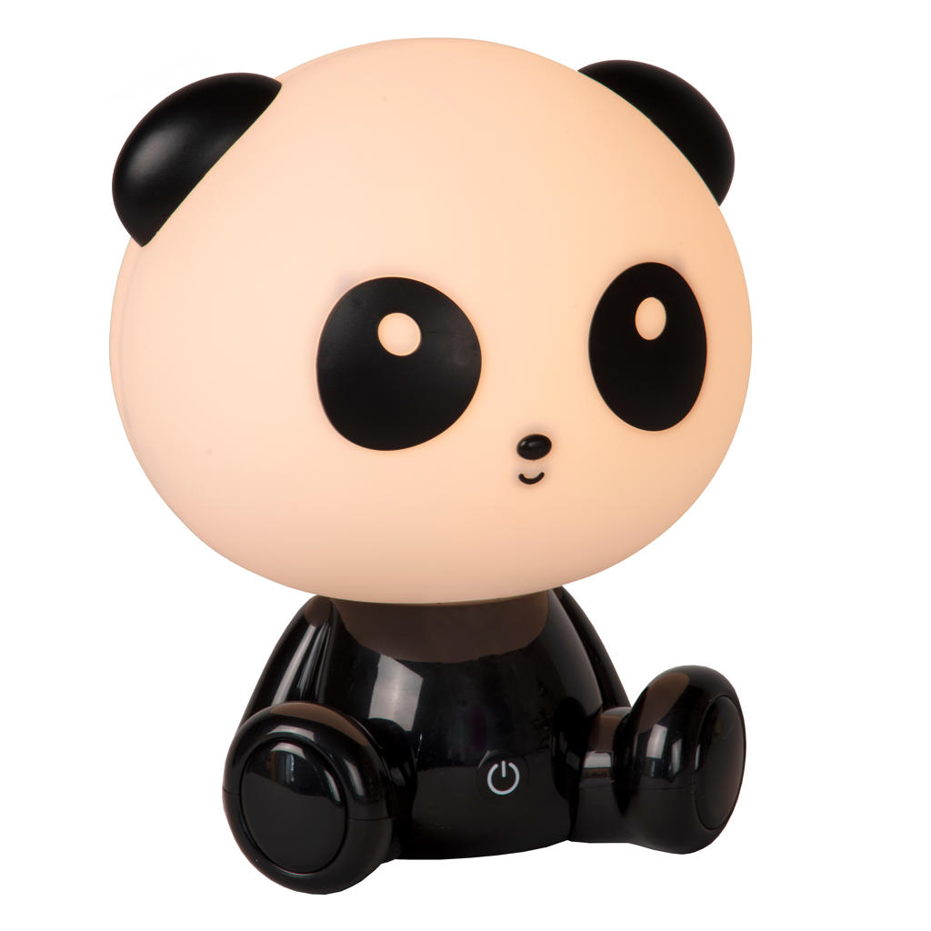 Lucide DODO PANDA - Tafellamp Kinderkamer - LED Dimb. - 1x3W - 3 StepDim - Zwar