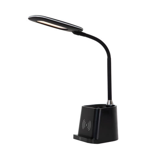 Lucide PENNY - Bureaulamp - LED Dimb. - 1x4,7W 3000K - Met draadloze oplader - afbeelding