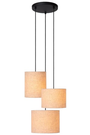 MAYA - Hanglamp - Ø 46 cm - 3xE27 - Beige