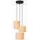 Lucide MAYA - Hanglamp - Ø 46 cm - 3xE27 - Beige