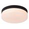 Lucide BISKIT - Plafonnière Badkamer - Ø 23 cm - LED - 1x12W 2700K - IP44 - Bew