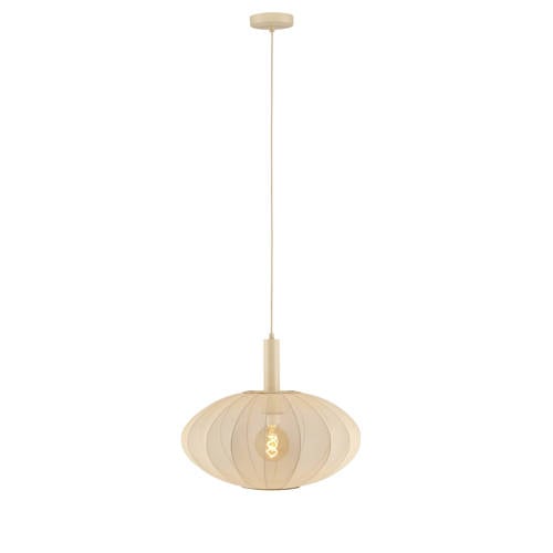 Wehkamp Lucide CORINA - Hanglamp - Ø 50 cm - 1xE27 - Beige aanbieding