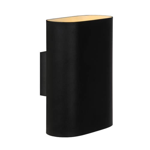 Lucide OVALIS - Wandlamp - 2xE14 - Zwart afbeelding