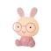 Lucide DODO RABBIT - Tafellamp Kinderkamer - LED Dimb. - 1x3W - 3 StepDim - Roz