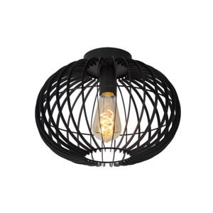 REDA - Plafonnière - Ø 32 cm - 1xE27 - Zwart