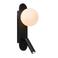 Lucide KELLY - Bedlamp / Wandlamp - LED - 1x3,5W 3000K - Zwart