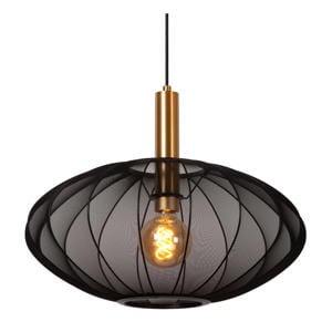 CORINA - Hanglamp - Ø 50 cm - 1xE27 - Zwart