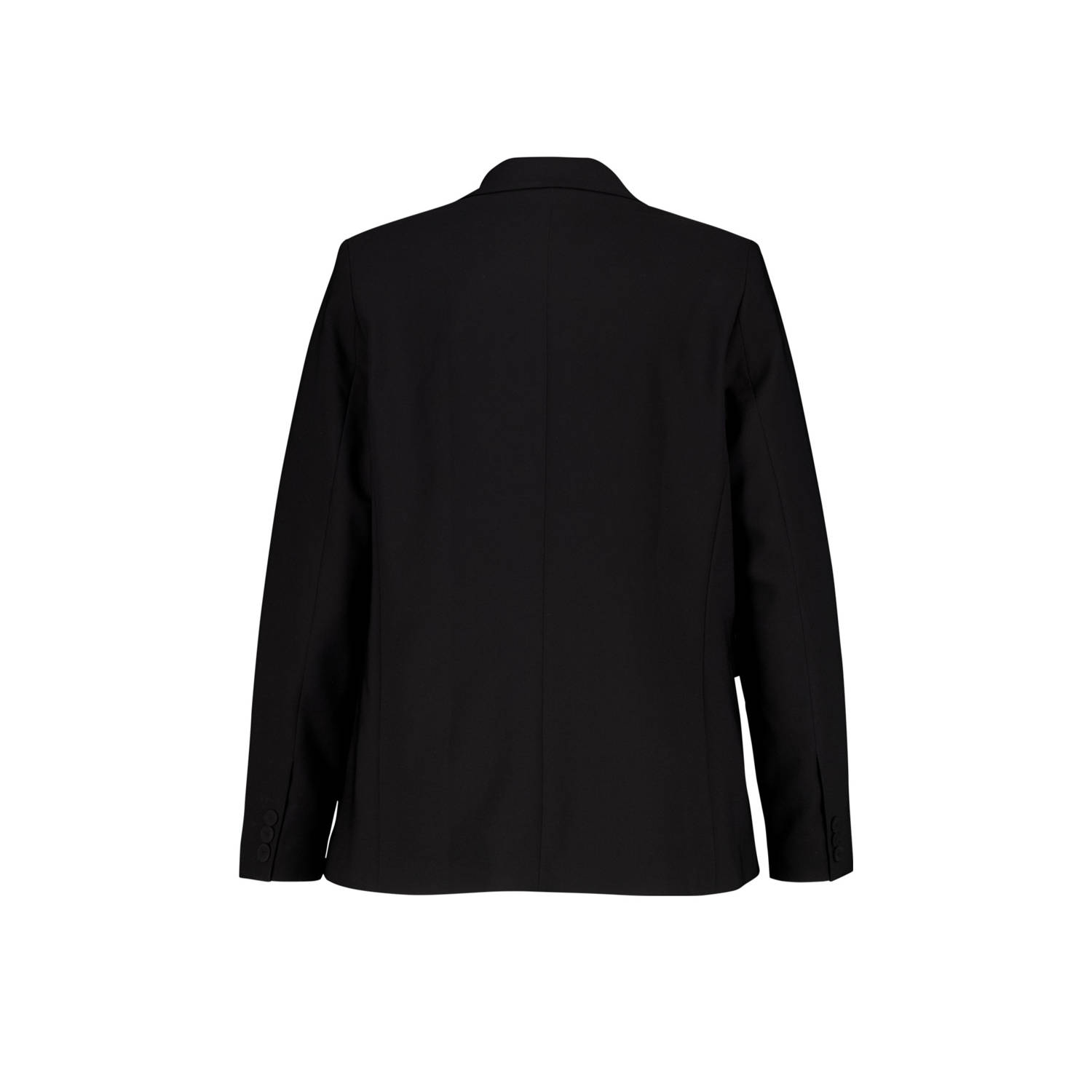 MS Mode rechtvallende blazer zwart