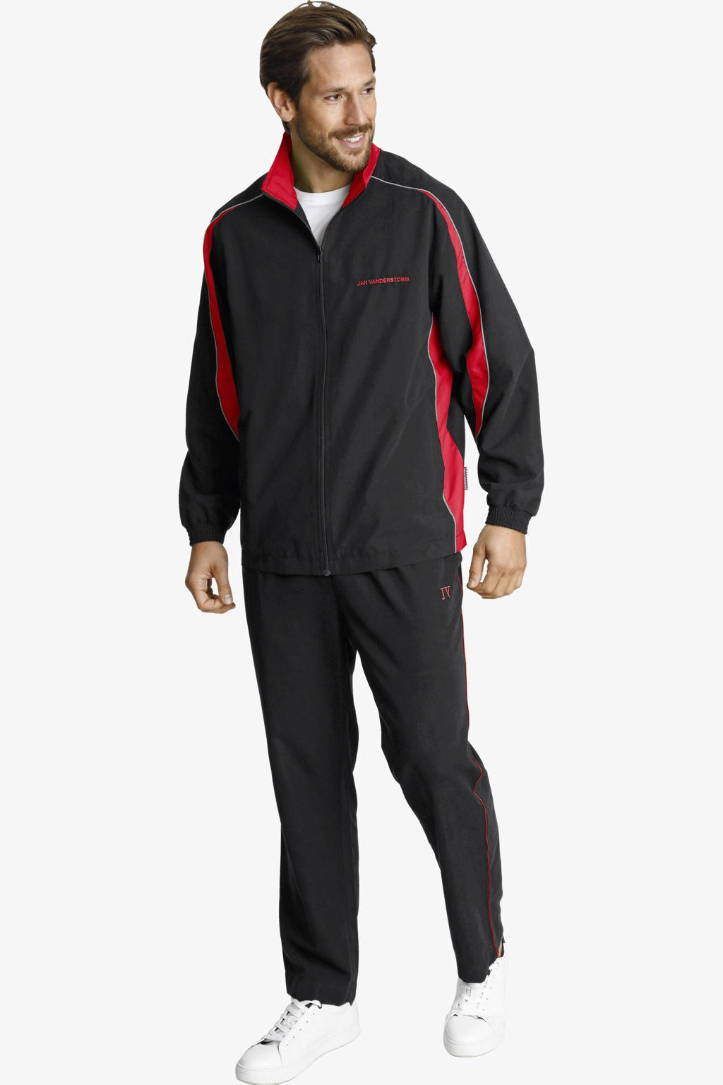 Jan Vanderstorm Plus Size  trainingspak EIRIK - zwart
