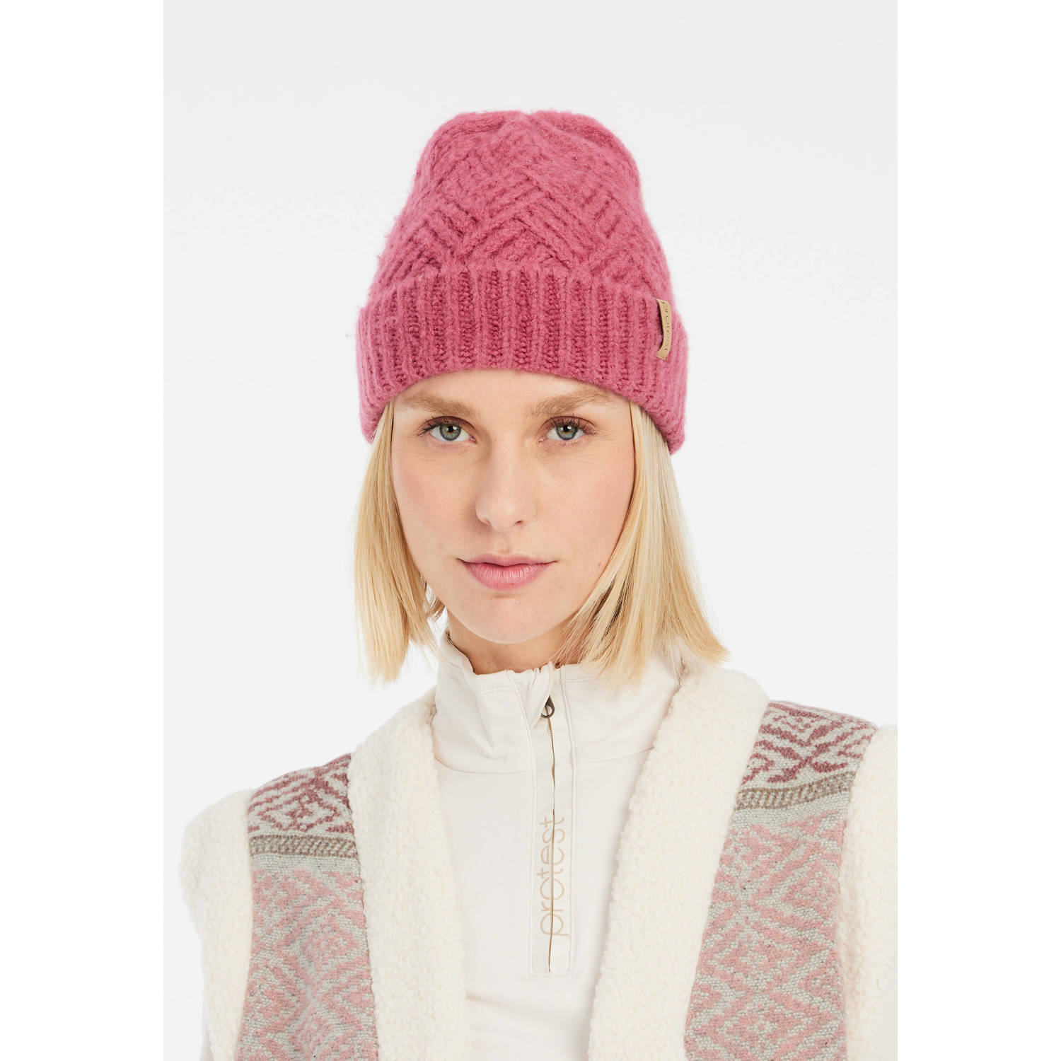 Protest muts roze