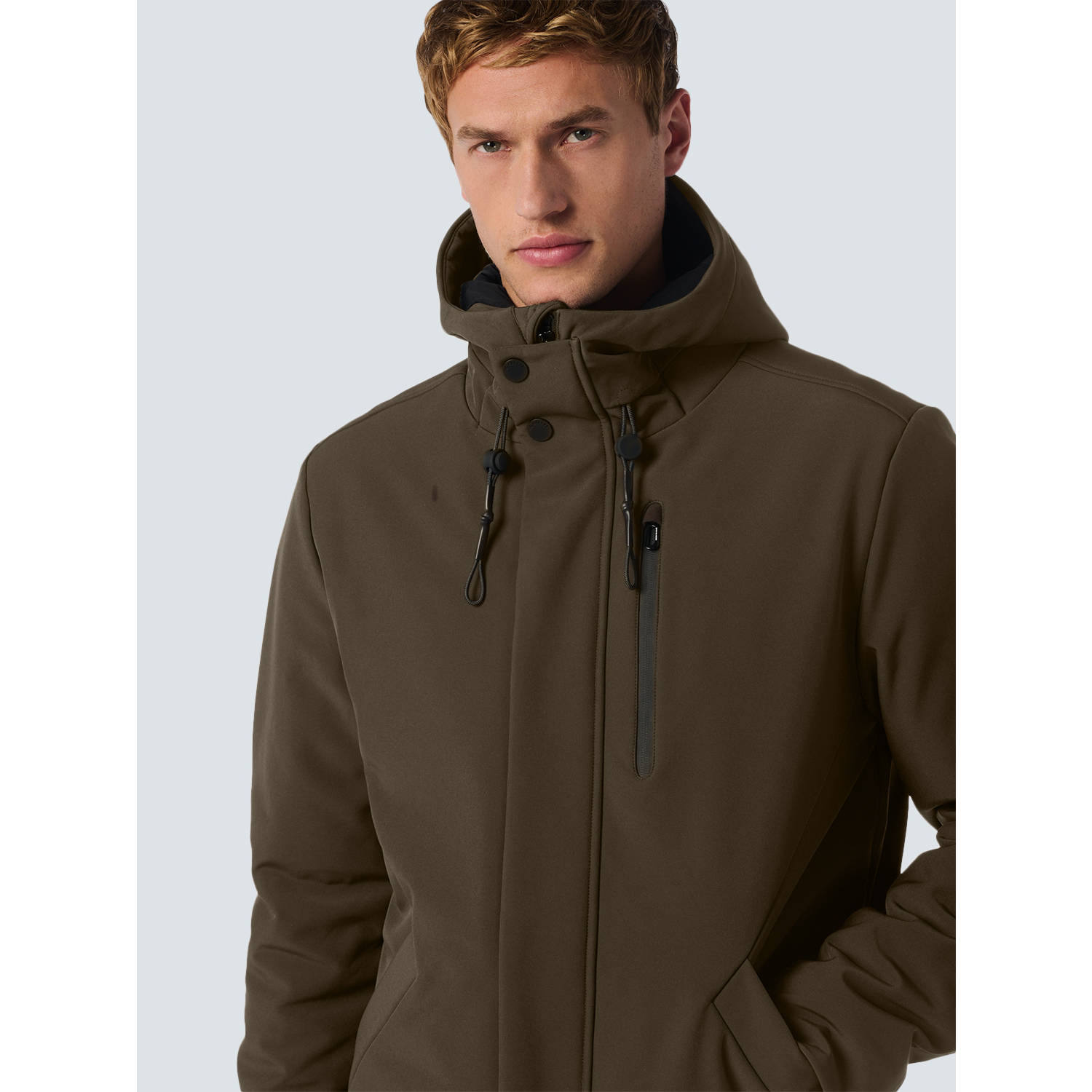 No Excess softshell jas bruin