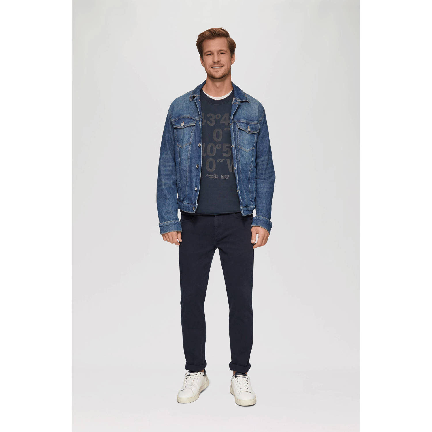 s.Oliver sweater donkerblauw