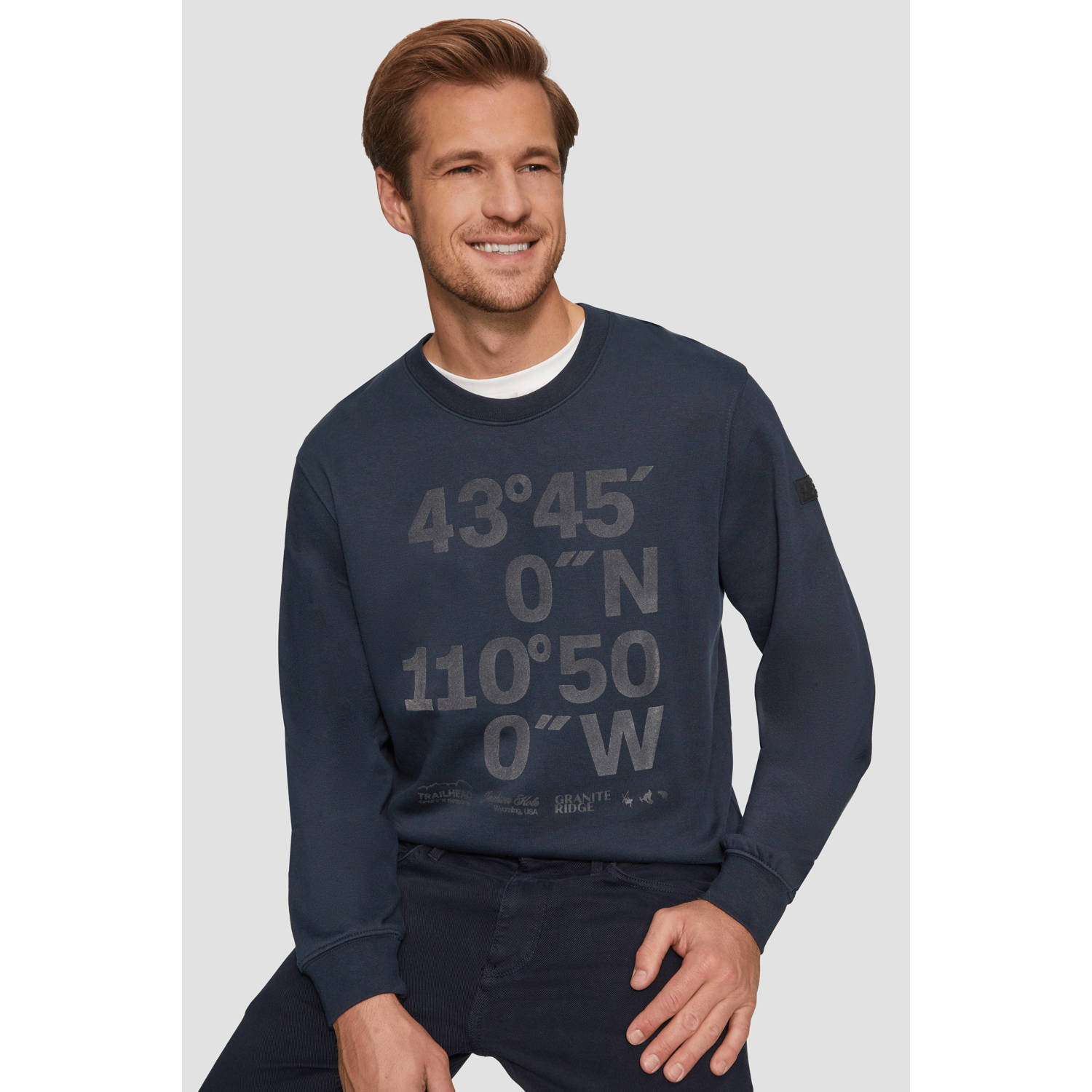 S.Oliver Sweatshirt met frontprint