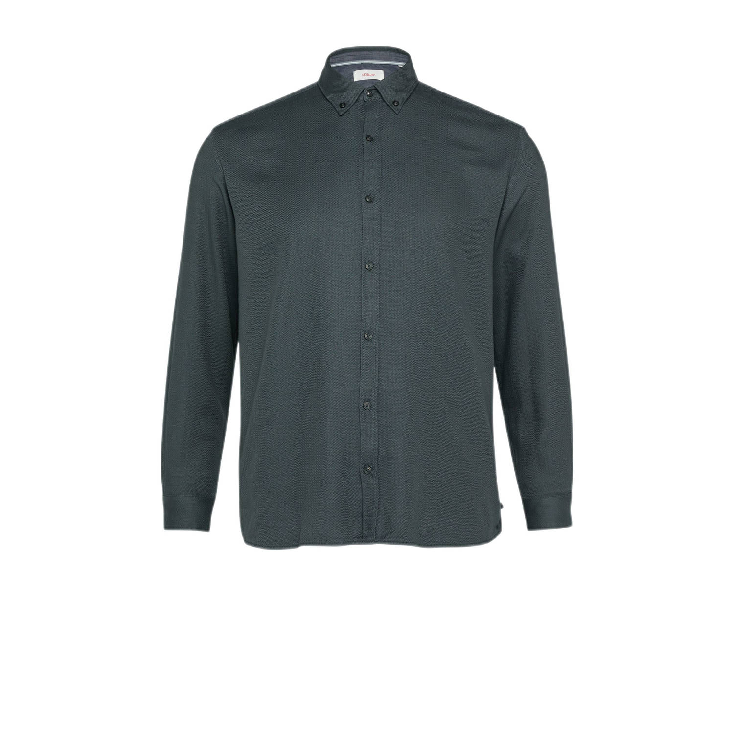 S.Oliver Big Size overhemd Plus Size antraciet