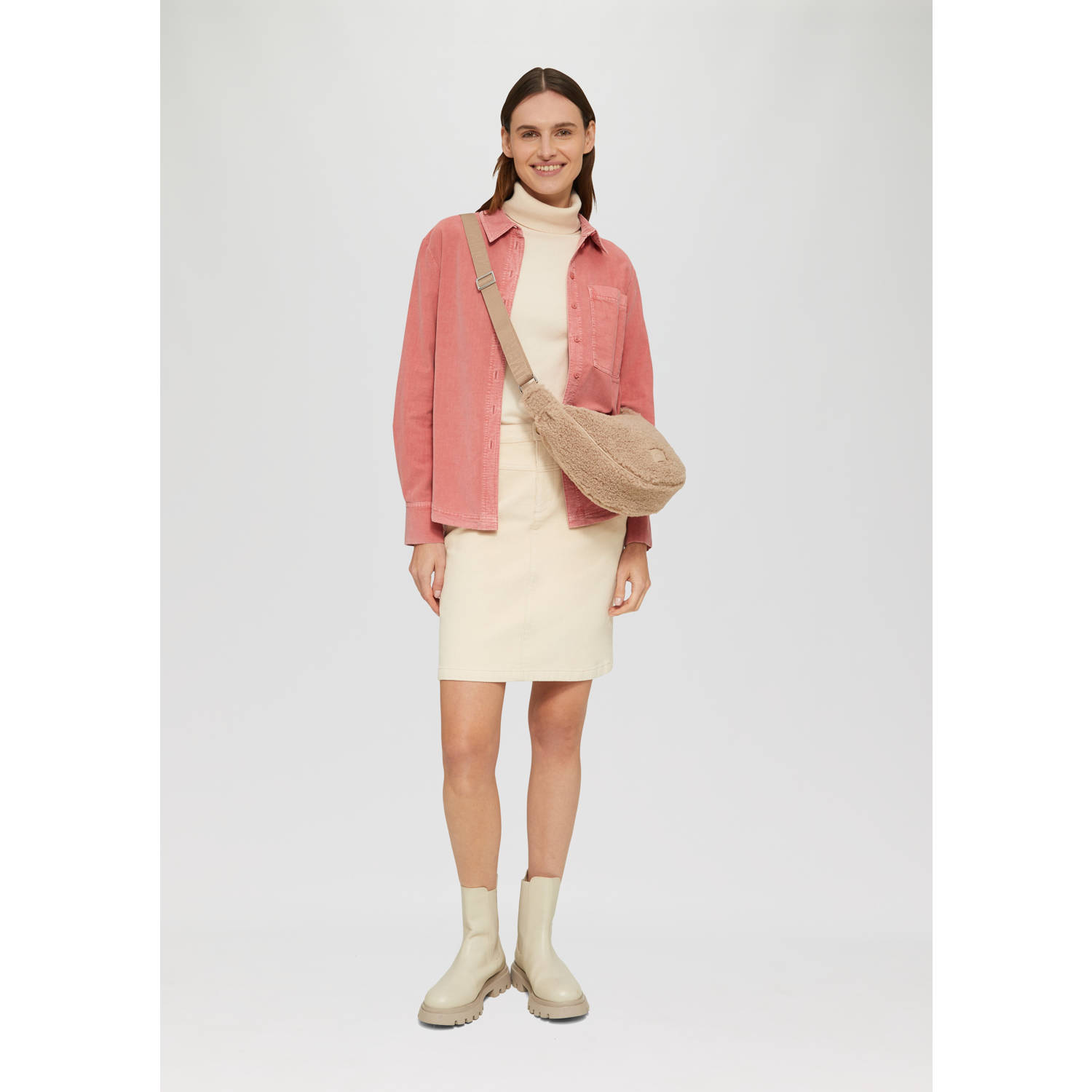 S.Oliver crossbody tas lichtbruin