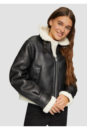 lammy coat winterjas zwart
