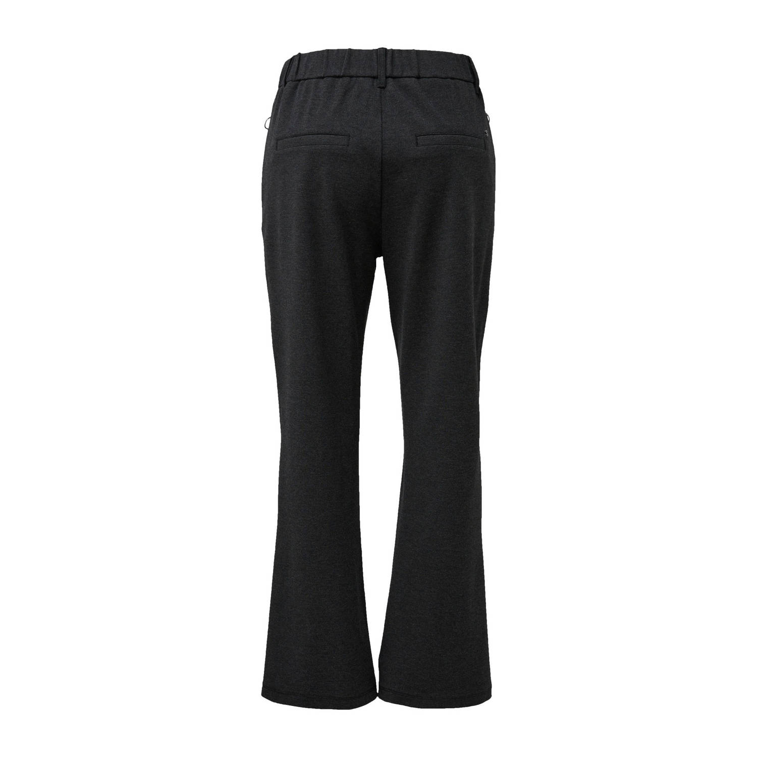 s.Oliver straight fit pantalon antraciet