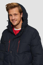 thumbnail: s.Oliver gewatteerde jas donkerblauw