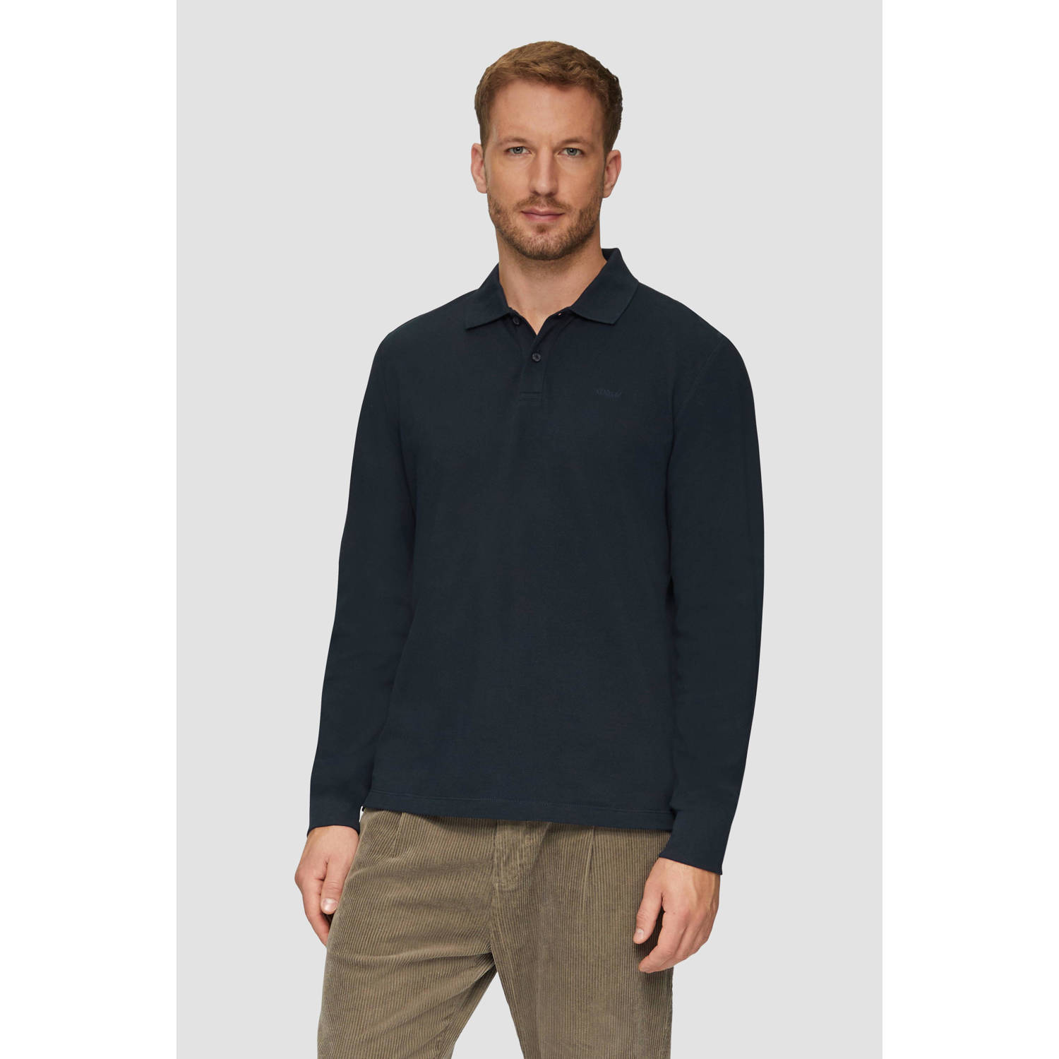 s.Oliver polo donkerblauw