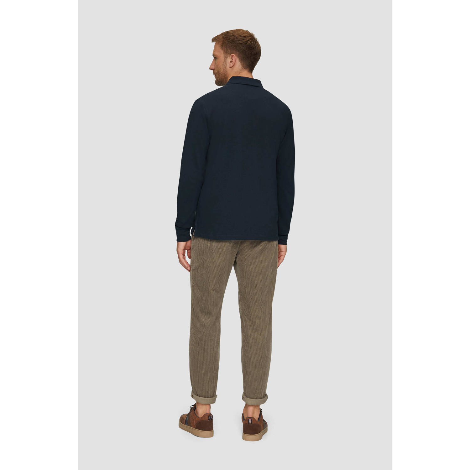 s.Oliver polo donkerblauw