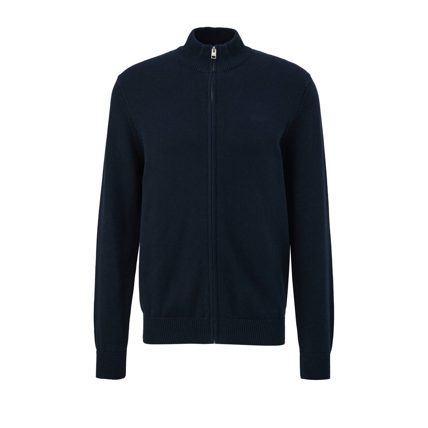 s.Oliver fijngebreid vest donkerblauw
