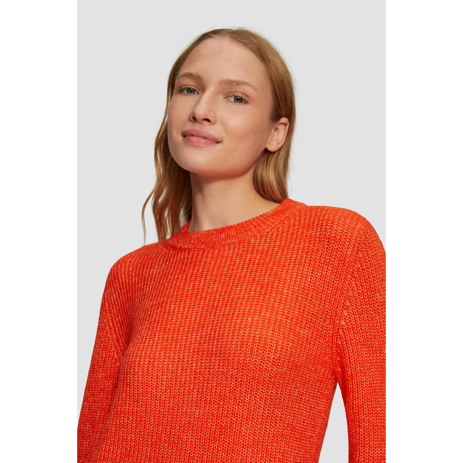 s.Oliver gebreide trui oranje