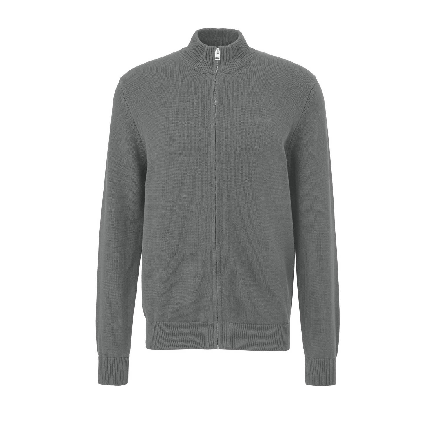 s.Oliver fijngebreid vest grijs